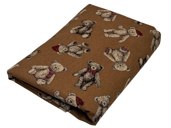 Teddies on Japanese Cotton