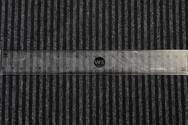 Black & Charcoal Mini Stripe Ponti de Roma