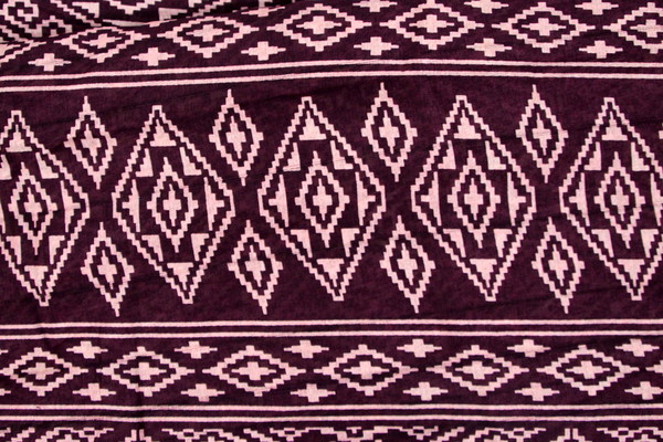 Burgandy, Gold & Light Pink Saree with Blouse