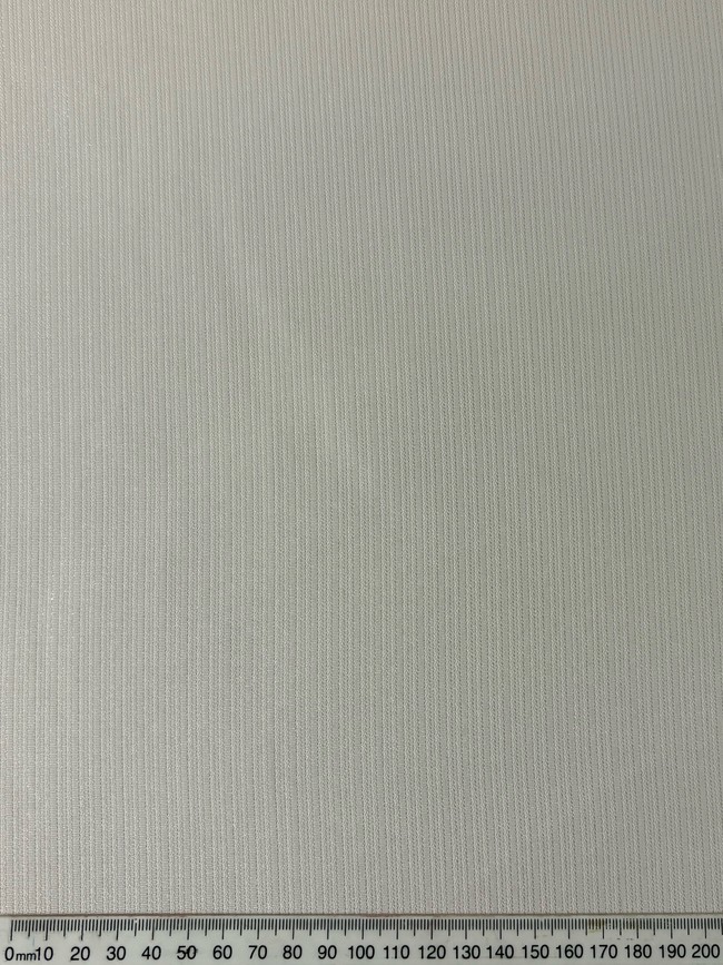 Cream Pin-Striped Polyester Suiting