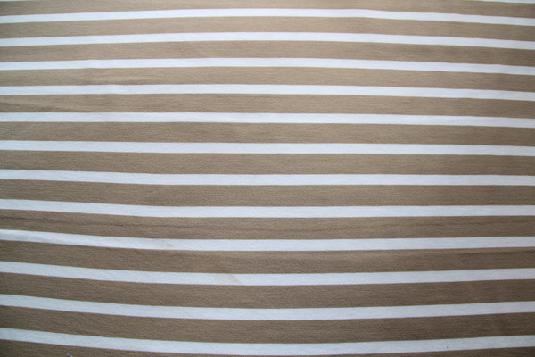 Beige & White Striped Ponti de Roma