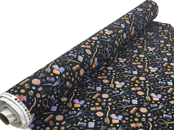 Sewing Bits and Bobs Printed Cotton