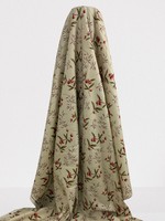 Berries on Beige Printed Cotton