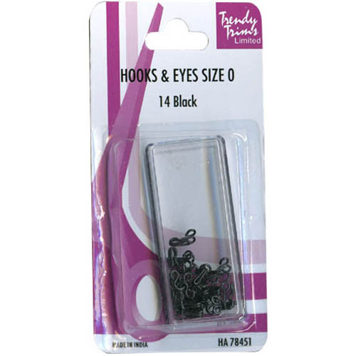 Hooks & Eyes x 14