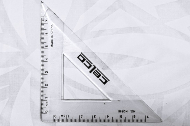 Flower - White on White Pasifika Polycotton