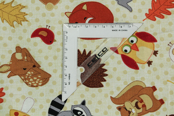 Forest Friends Printed Cotton