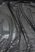Black on Black Disco Dot