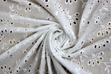 White Floral Broderie Anglaise