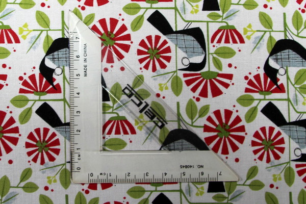 Art Deco Tui Kiwiana Cotton