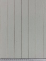 Neutral Pin Stripes on Off White Linen Cotton Blend
