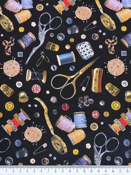 Sewing Bits and Bobs Printed Cotton