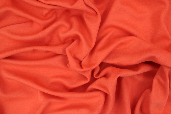 Tangarine Double Jersey Interlock Knit