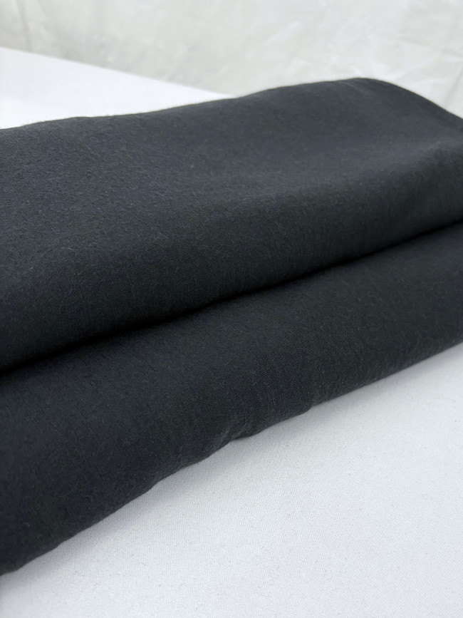 *LAST PIECE* - Charcoal Black 100% Merino