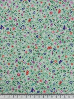 Pretty on Spearmint Printed Cotton