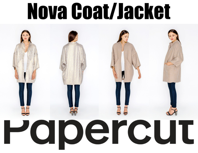 Nova Coat/Jacket - Papercut Pattern