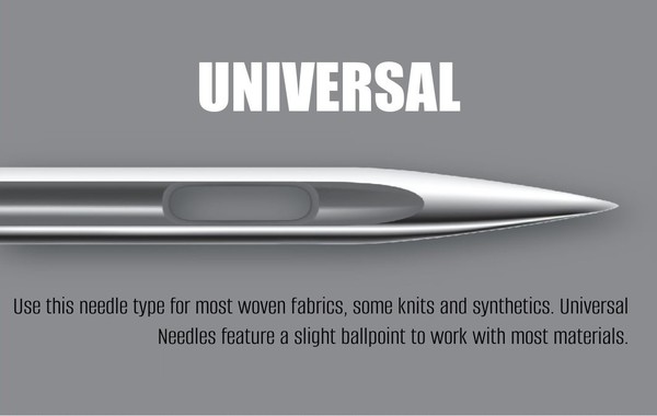 Size 80/4.0mm Twin Universal Machine Needle