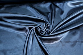 Navy Satin Lining