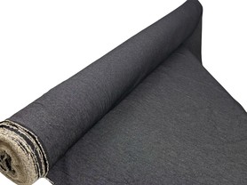 Lightweight Charcoal Black Denim