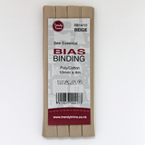 Beige Bias Binding