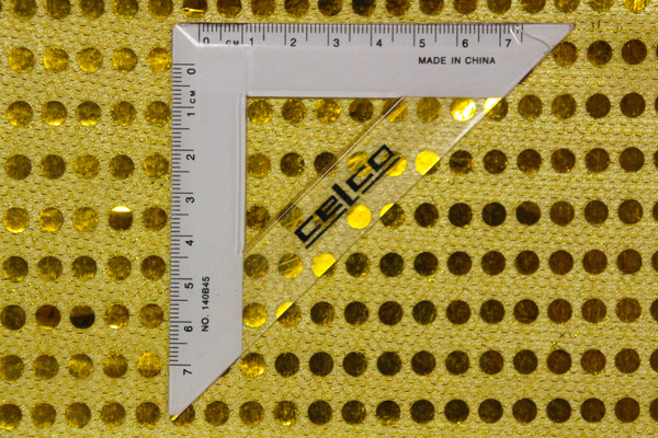 Gold on Gold Disco Dot