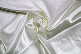 Ivory Satin Lining