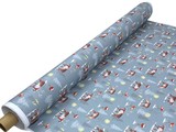 Christmas Reindeer Printed Cotton