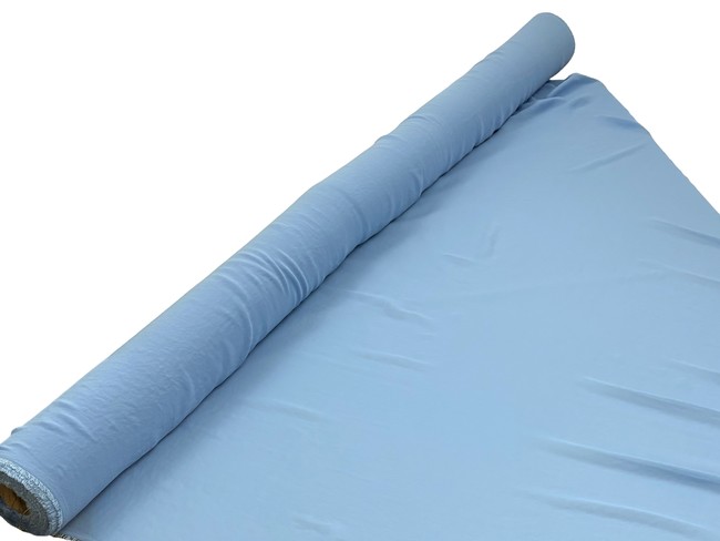 China Blue Plain Chiffon