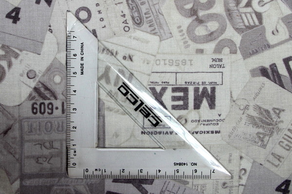 Travel Tags Printed Cotton