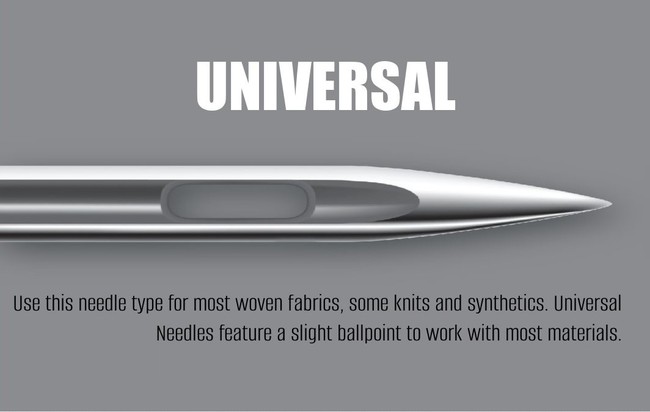 Size 90/14 Universal Machine Needles