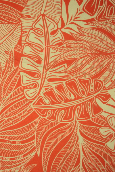 Persimmon & Stone Pacific Island Printed Chiffon