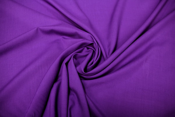 Bright Purple Plain Rayon