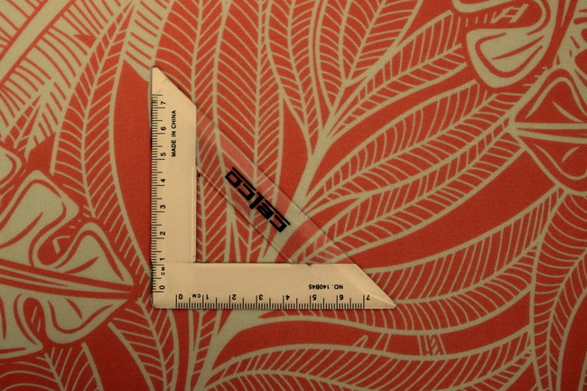 Persimmon & Stone Pacific Island Printed Chiffon