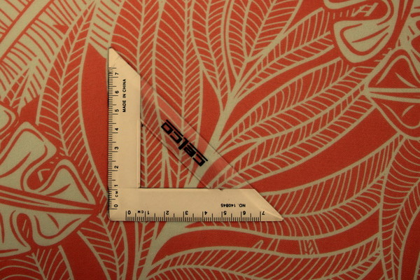 Persimmon & Stone Pacific Island Printed Chiffon