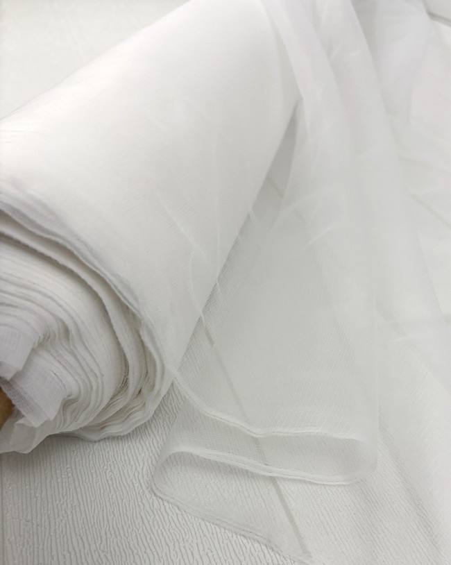 Soft White Fairy Floss Tulle