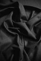 Black Textured Wool Suiting