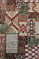 Kowhaiwhai Design Kiwiana Cotton