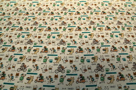 Delivery Cat Premium Printed Cotton