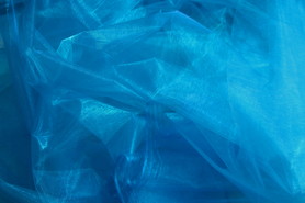 Turquoise Organza