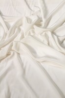 Ivory Silk Crepe De Chine