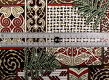 Kowhaiwhai Design Kiwiana Cotton
