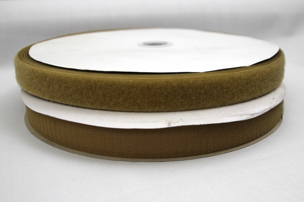 Walnut Velcro - Bulk 25 metre Roll