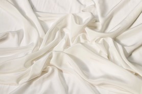 Ivory Silk Crepe De Chine