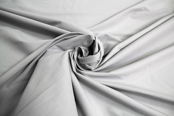 SILVER RIP-STOP STRETCH POLYESTER - 10 Metres for $40 BULK DEAL