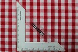 Red & White Gingham Polyester