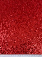 Red Wiggly Sequins