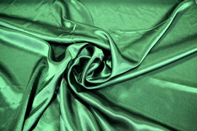 Bottle Green Satin Backed Crepe
