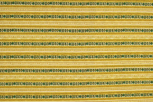 Be The Light Tonal Stripe Yellow Printed Cotton - "LAST PIECE"
