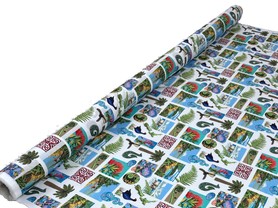 NZ Adventures Kiwiana Printed Cotton