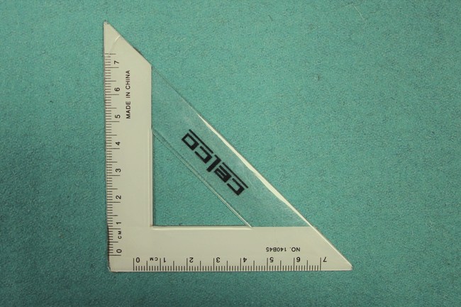 Vintage Turquoise Wool Blend