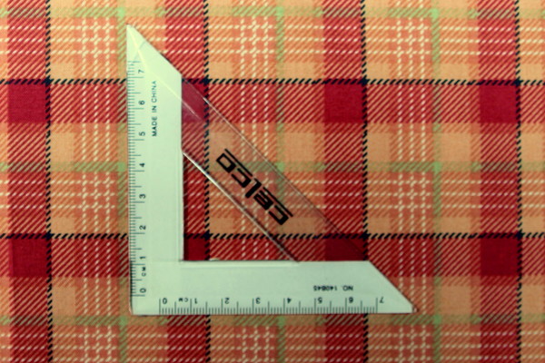 Apricot Check Printed Premium Cotton